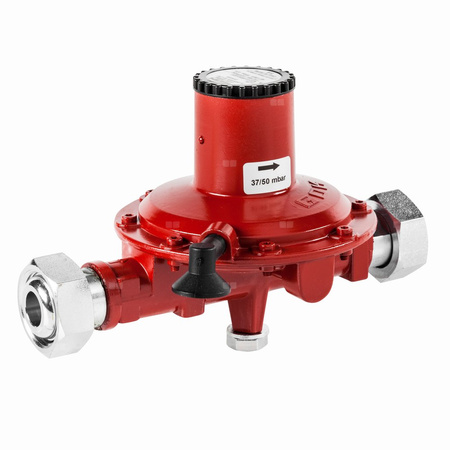 Reduktor gazu płynnego, II stopnia, 12kg/h, 36 mbar/50 mbar, GOK