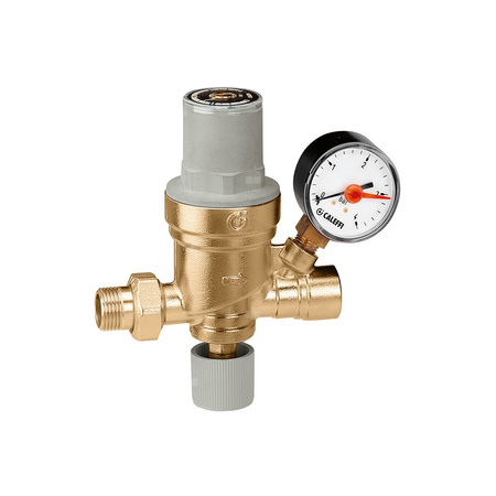 Automatyczny zawór do napełniania instalacji 1/2" z manometrem