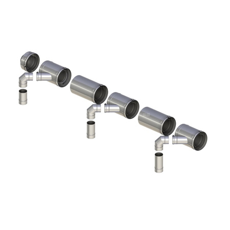 Zestaw kaskadowy TERMET, maksymalna ilosć urządzeń: 3