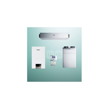 Pakiet - Kocioł gazowy dwufunkcyjny VAILLANT ecoTEC exclusive VCW 36CF/1-7 kondensacyjny wiszący 3.4 - 27.1 kW + RegulatorsensoCOMFORT 720 + RekuperatorrecoVAIR 150/4 R+ Moduł sterowaniaVR 921