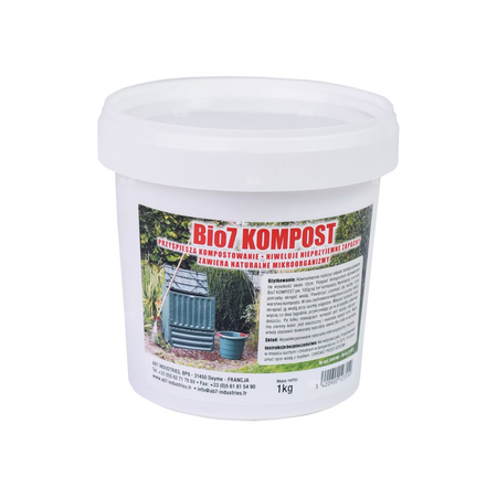 Bio7 KOMPOSTOWNIK - kompostowniki - EKSPLOATACJA