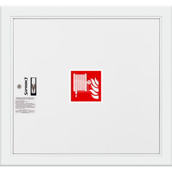 Hydrant DN 25 FIT wnękowy, wąż 20 m, zamek patent, RAL 9003