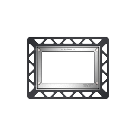 Ramka montażowa do WC, służy do montażu przycisków TECEloop/TECEsquare/TECEnow/TECEvelvet oraz TECElux mini zlicowanych z płytką ścienną, metal połysk TECE