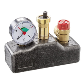 Kermi® Grupa bezpieczeństwa do instalacji poniżej 50 kW