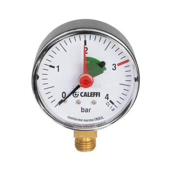 Manometr dla grupy do kontroli ciśnienia z serii 539, 1/4" przyłącze dolne