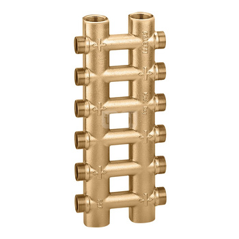 Rozdzielacz podwójny – monoblok 3/4" 10+10