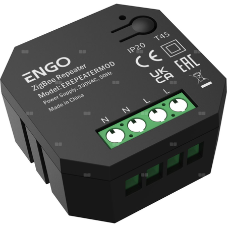 Repeater sieci ZigBee, podtynkowy (wzmacniacz sygnału), 230V