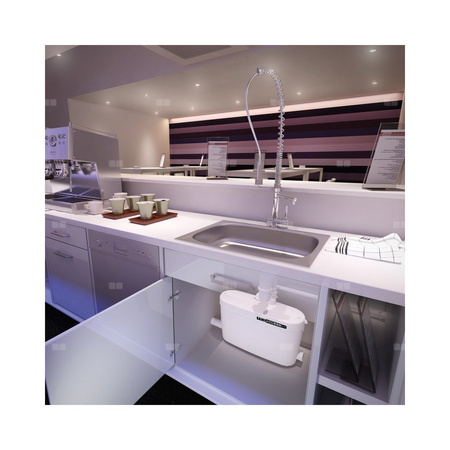 SANIACCESS 4 - Pompa z łatwym dostępem serwisowym (kuchnia, pralnia, łazienka, bez WC)