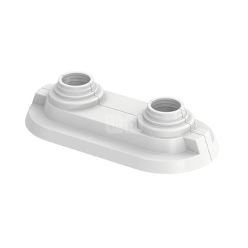 Rozeta FLAMCO MEIBES do rury 16 mm, wysokość: 12 mm, tworzywo sztuczne (9016)