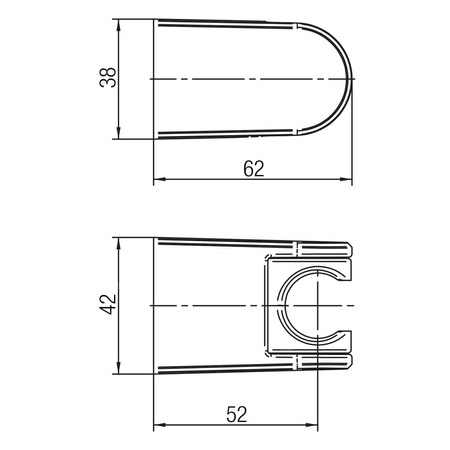 Uchwyt punktowy czarny