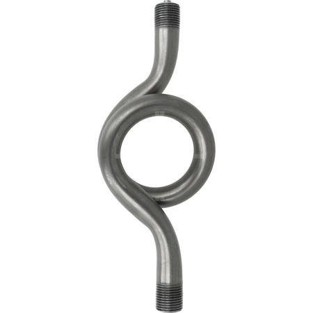 Rurka syfonowa spiralna, 2x G1/2'', PN25