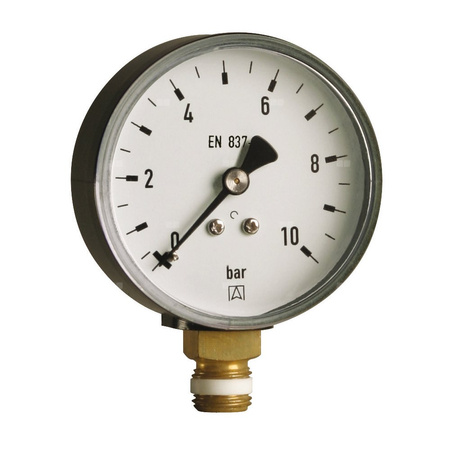 Manometr z rurką Bourdona AFRISO RF standardowy 0/1,6 bar G1/8B radialne fi 40 mm, kl. 1.6%