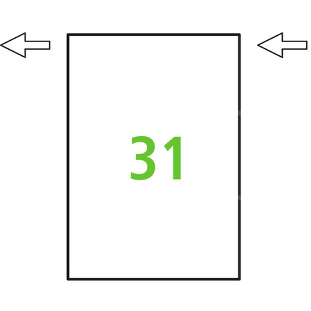 Grzejnik płytowy typ 11 KERMI HVN wym. 1800 x 980 mm, kolor biały, moc 2436 W