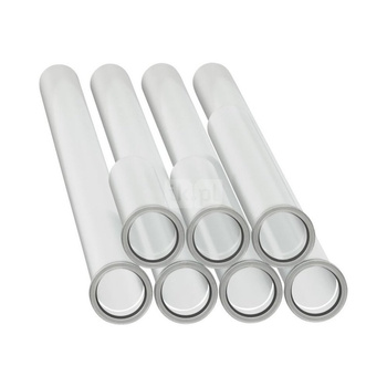 Zestaw przewodów spalinowych (2670), fi80, 10m, PP transparentny