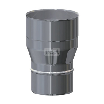 Redukcja stal nierdzewna MK ŻARY ST RD MKS fi130W x 150 mm do kanałów wentylacyjnych okrągłych