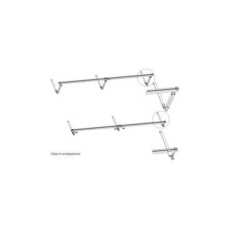 Uchwyt korekcyjny KS2100-15-2B-H500.K107