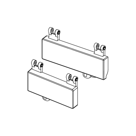 Przycisk spłukujący do stelaża (Elektroniczny) TECE lux, kolor chrom połysk