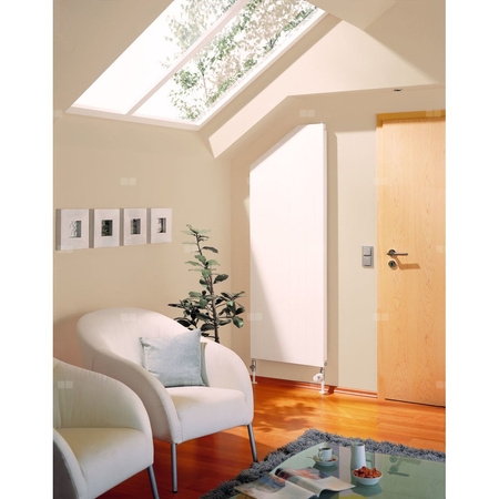 Grzejnik płytowy typ 20 KERMI HVN wym. 2200 x 1750 mm, kolor biały, moc 5849 W