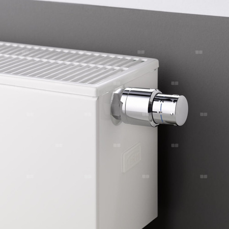 Grzejnik płytowy Kermi® Plan-V typ 33 705x157x2305 biały,10 bar, zaworowy prawy, z osłonami