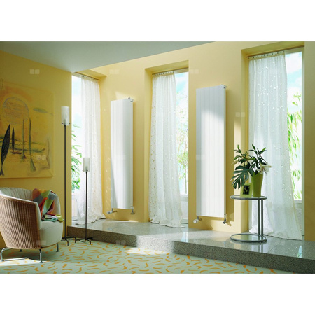 Grzejnik płytowy typ 11 KERMI HVN wym. 1800 x 1400 mm, kolor biały, moc 3480 W