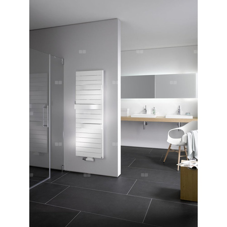 Grzejnik dekoracyjny Kermi TABEO1197x101x500mm, QN 646,GLS,podłączenie środkowe