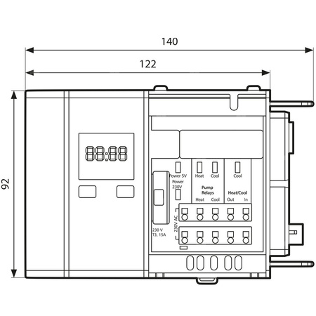 Moduł podstawowy AFRISO BM CosiTherm do systemu sterowania instalacji domowej