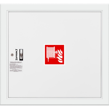 Hydrant DN 25 wnękowy, wąż 30 m, zamek patent, RAL 9003