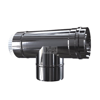 Trójnik rewizyjny 87' MK ŻARY PR AFKR PSI 110-160 x 110-160 do odprowadzania spalin