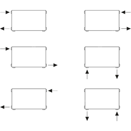 Konwektor Kermi Kon m. Str. Typ44 BH140x255x3400mm QN4665, weiß, 6bar, o. Abd., AB Uni.
