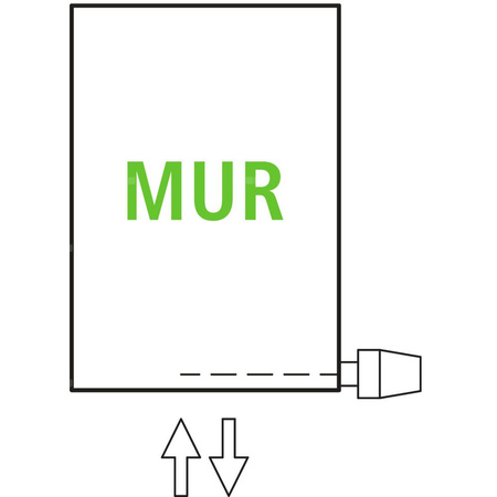 Grzejnik płytowy typ 22 KERMI V-HVV wym. 1600 x 1050 mm, kolor biały, moc 3704 W
