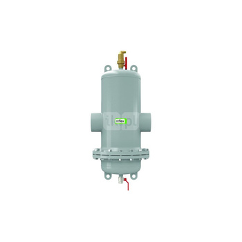 Separator mikropęcherzy REFLEX TW 100, 10 bar / 110'C, DN100/PN16, kolor: szary