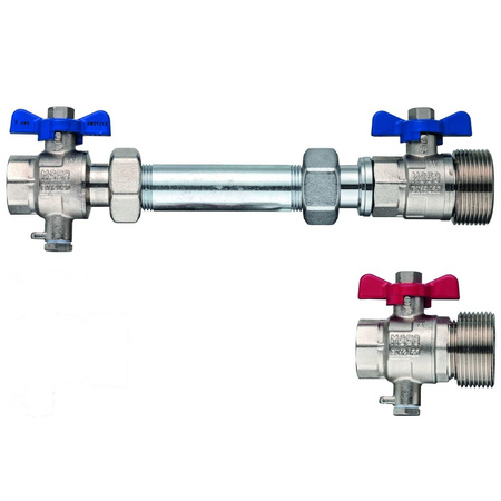 Zestaw montażowy WMZ-Einbauset 1"AG x 3/4" IG H 1 Stück/VPM