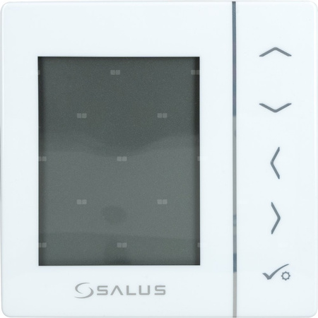 Regulator temperatury SALUS VS20WRF bezprzewodowy Zigbee z wyświetlaczem, montaż natynkowy