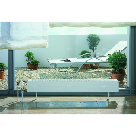 Konwektor Kermi Konvektor Typ32 BH280x133x1200mm QN1636,weiß,6bar, m. Abd., AB Uni.