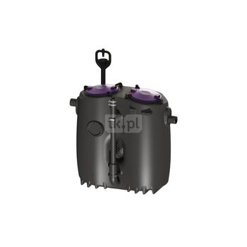 Separatory tłuszczu EasyClean free Basic Direct NS 2 Prawy z urządzeniem do napełniania