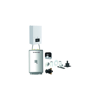Pakiet - Kocioł gazowy jednofunkcyjny DE DIETRICH MCR4 19 kondensacyjny wiszący 2.5 - 20.7 kW + RegulatorSMART TC + Zestaw powietrzno-spalinowy szachtowyBazowy PP/Alu fi 60/100 na fi 60 + Zasobnik c.w.uAQUAvie125 + Filtr magnetyczny XS90
