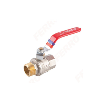 Zawór kulowy FERRO F-POWER 1 1/4'' GZ x GW, uchwyt: dźwignia