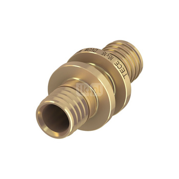 Złączka TECE flex, mosiądz, 50 mm (zz x zz)