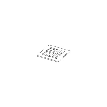 Ruszt ozdobny quadratum 142 x 142 mm do odpływu prysznicowego ze stali nierdzewnej TECE drainpoint S