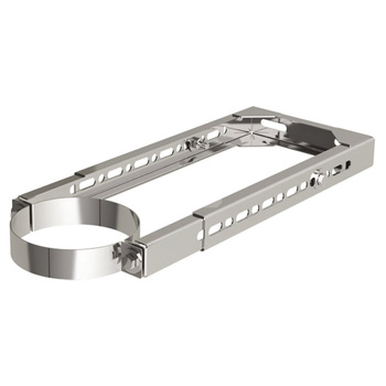 Uchwyt MK ŻARY PK WHT 4 stal nierdzewna fi 60/100 mm (mocowanie - Obejma do ściany regulowana)