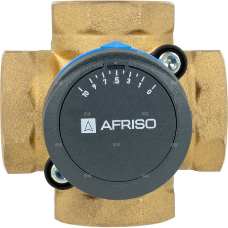 Zestaw regulacyjny ProClick: 4-drogowy obrotowy zawór mieszający ARV 485 ProClick, DN32, Rp1 1/4'', Kvs 18 m3/h + siłownik elektryczny ARM 343 ProClick