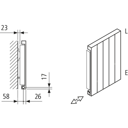 Grzejnik płytowy typ 11 KERMI HVN wym. 2000 x 1680 mm, kolor biały, moc 4549 W