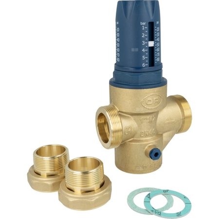 Reduktor ciśnienia wody BPR 425 z siatką filtracyjną, półśrubunki R1 1/2'', 1 ÷ 6 bar