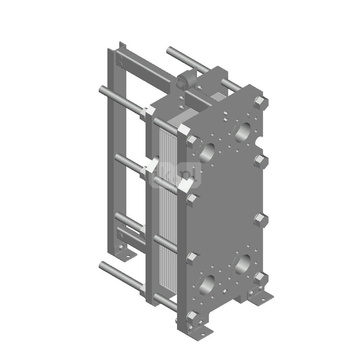 Wymiennik ciepła REFLEX RLG-21-55 płytowy CO, skręcany, 110'C, 10 bar