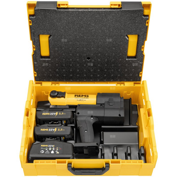 REMS Akku-Press E 22V ACC Basic-Pack L-Boxx +Aku. 2,5 Ah