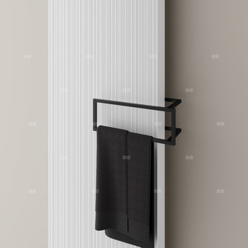 Grzejnik dekoracyjny Kermi®Bryce® V100 2000x600x103, moc 2391W podłącz. 99, RAL 9005 SFE