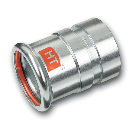 Nypel Concept By SANHA Therm Industry, stal (cynk/nikiel), 28 mm x 33,7 mm (zw x GW)