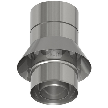 Przejście TWIN na DWECO 2.0 i zasysem powietrza fi80mm