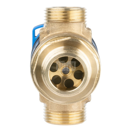 Zawór regulacyjny termostatyczny do wody ciepłej AFRISO ATM 563 ze śrubunkami mosiądz GZ 1'', DN 20, zakres temp. 35-60'C, Kvs 2.5 m3/h, maksymalna temperatura 90'C, maksymane ciśnienie 10 bar