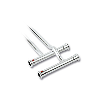 Trójnik Concept By SANHA Therm krzyżowy stal 18 mm x 12 mm x 280 mm MZ